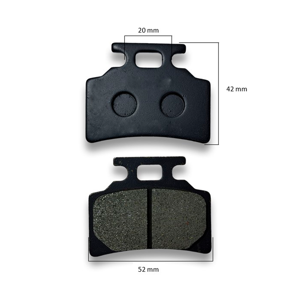 Pastilhas de travao - Neovolt (ZWD-ZGL / Runner (V1) - FRT // Eco-Volt / Go-X - FRT e TRAS)