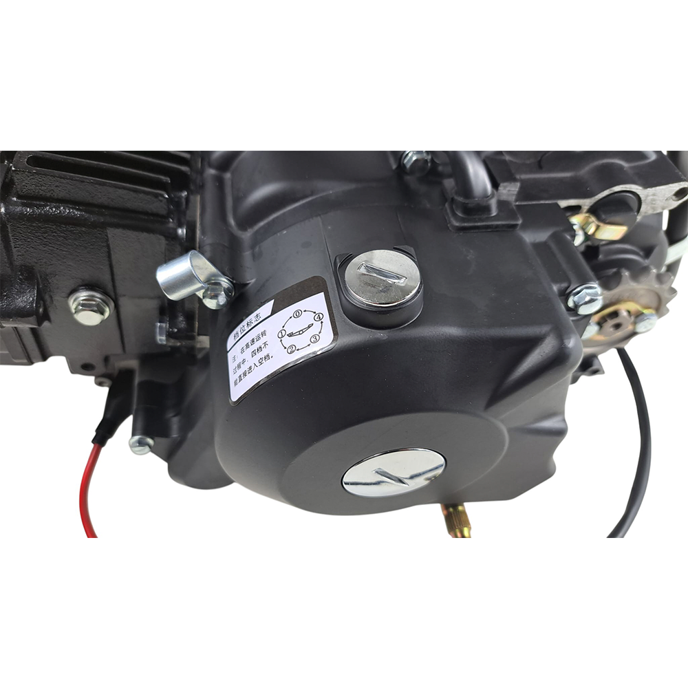 Motor completo 110cc (c/ Motor Arranque por Baixo) (auto) - Comp. Tox (Volcano 110) / Pitbike