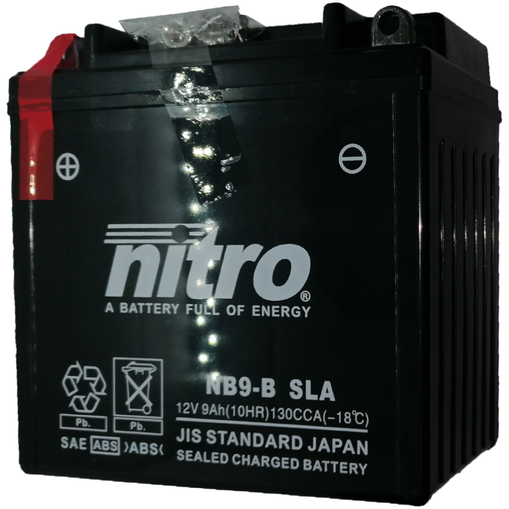 Bateria YTX9A-BS (12V, 9AH), Bluroc/Bullit  (Hunt , Spirit , Legend)