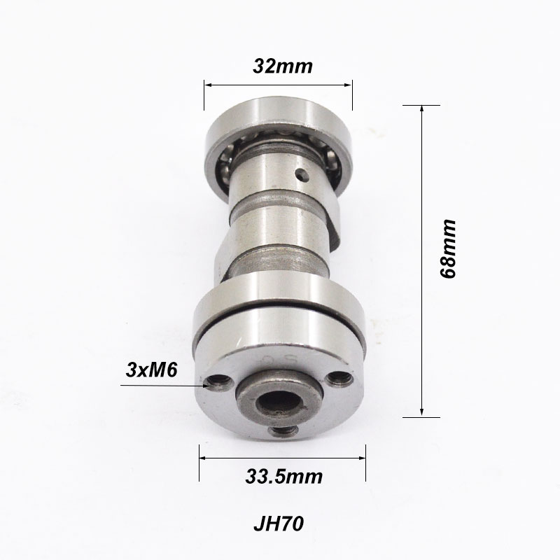 Arvore de cames 70-90-110-125 (s/ descompressor) 68mm / Pitbike