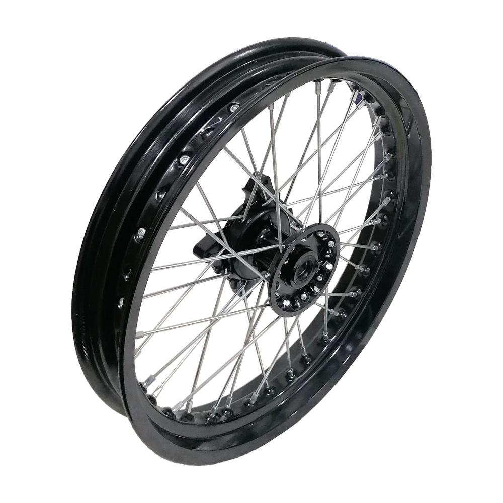 Jante Dianteira (MT2.5x17) (Preto Brilho), Bluroc/Bullit (Legend 125)