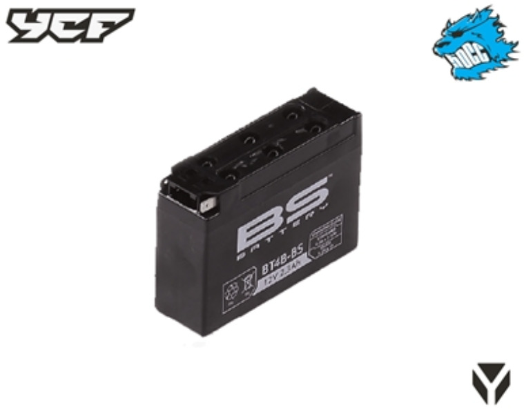 Bateria 12V 2.3A (BT4B-BS), YCF (50) / Pitbike