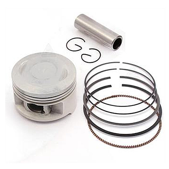 Kit - piston (Ø 54mm / cav. 15) + Segmentos, 154FMI (Jianshe / AJS)