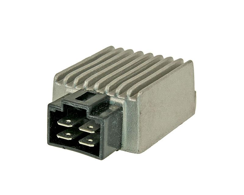 Retificador de Corrente (1 Ficha / 4 PINS / "HALF-WAVE"), GY6 50 139QMB / Neco (Borsalino DUE) / ATV 90/110