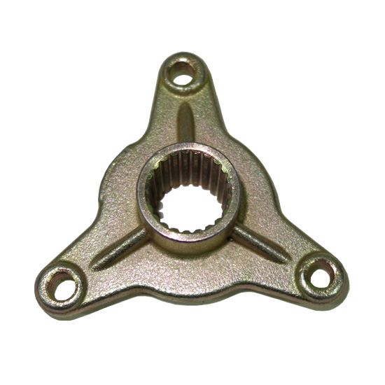 Cruzeta de fixaçao TIPO 2 (cubo 3 furos ) (int.24mm / ff: 77.50mm) para roda ATV110, ATV110-XK