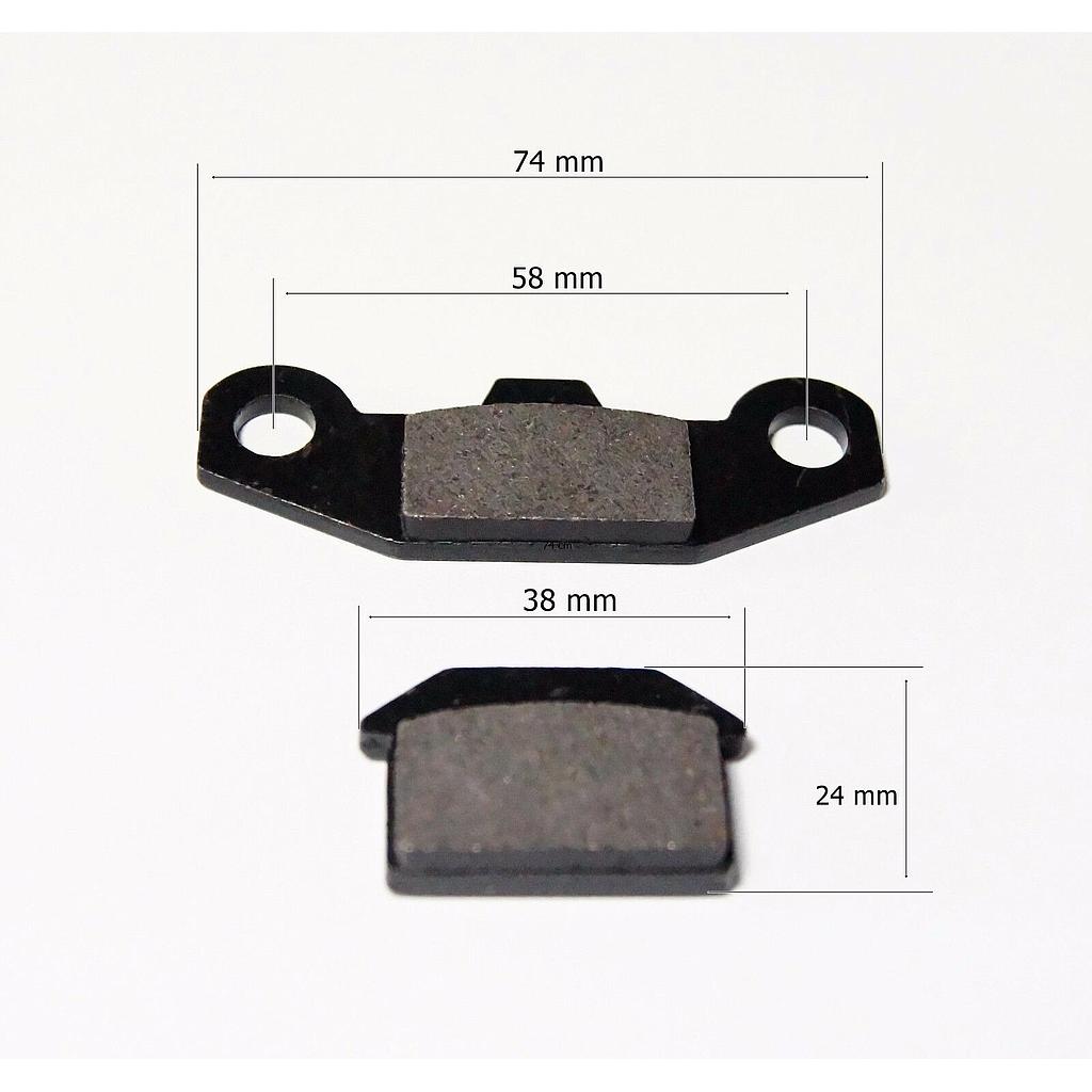 Pastilhas de Travao - Tox (Madox 90 traseiro // Speedbird / VIPER VR 110/125 dianteiro) / ATV 90-110