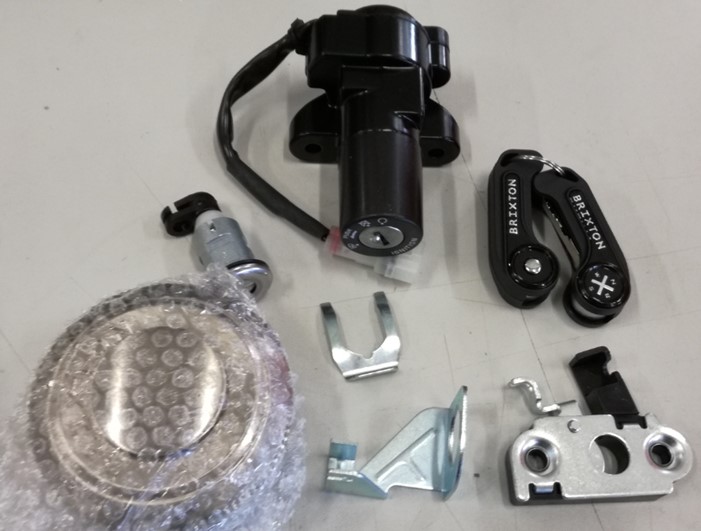 Conjunto de bloqueio - Brixton Crossfire 500 / 500 X (E4) / 500 XC