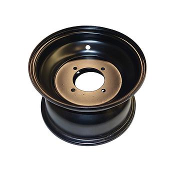 Jante 19x7-8 FRT (4 FUROS) (F/F: 90mm - Ø centro: 65mm)(Preto) - Tox - ATV 110/125