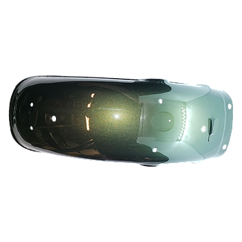 Guarda-Lamas Tras (Verde / British Green) - Bluroc/Bullit (Legend 125)