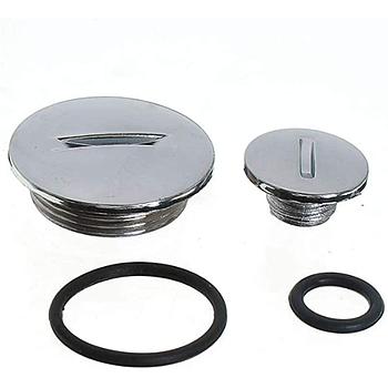 Tampa de acesso a porca da cambota / ponto do motor  ATV 110/90 (GRANDE+PEQUENA)