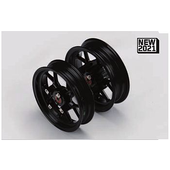 Kit Jantes 12" (Aluminio) supermoto (Frente: 2.15x12, Tras:2.75x12) - YCF / Pitbike