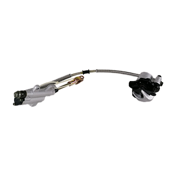 Bomba travao completa traseiro, de pe (L=500mm) (1 bombito) (cinza) - ATV 110/125 / Tox (Speedbird)