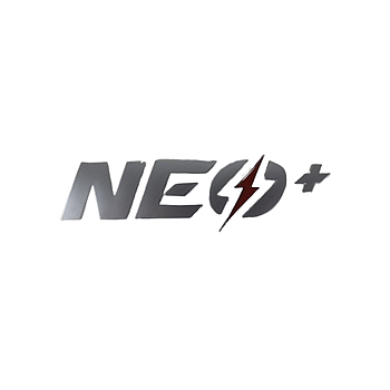 Autocolante Logotipo "Neo plus" Lateral (chapa) - Mytos (Neo / Neo Plus)