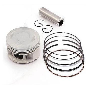 Kit - piston (Ø 54mm / cav. 15) + Segmentos, 154FMI (Jianshe / AJS)