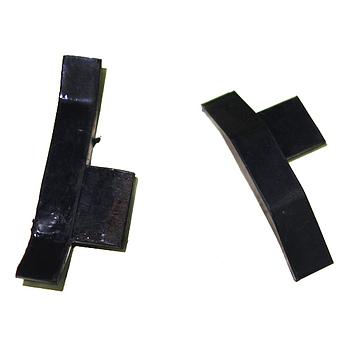 Kit - Guias da corrente (motor arranque p/ BAIXO) Ycf / ATV 90/110