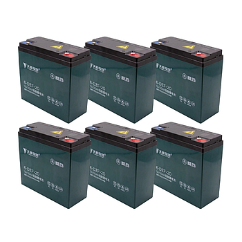 Pack de baterias (6 und) 72V - (12V/20ah) - Neovolt