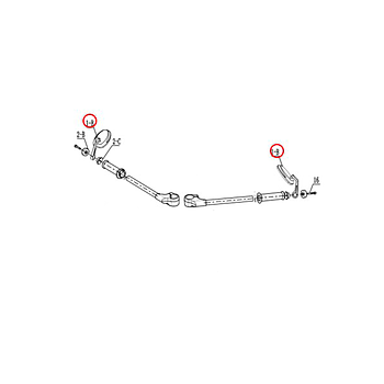 Conjunto de espelhos - Brixton Sunray 125